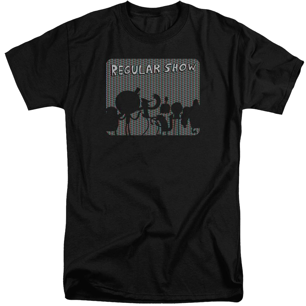 Regular Show Rgb Group Men's Tall Fit T-Shirt Men's Tall Fit T-Shirt The Regular Show   