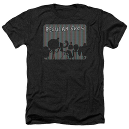 Regular Show Rgb Group Men's Heather T-Shirt Men's Heather T-Shirt The Regular Show   
