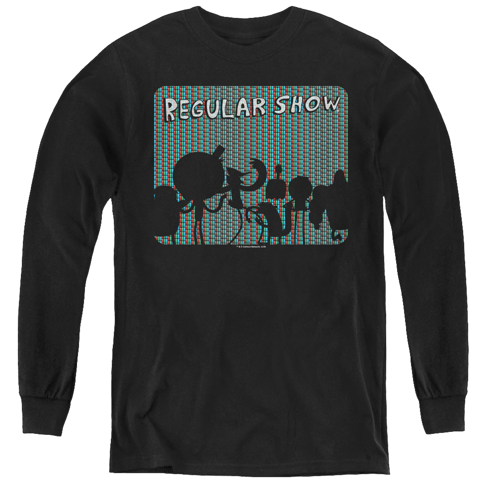 Regular Show, The Rgb Show - Youth Long Sleeve T-Shirt Youth Long Sleeve T-Shirt The Regular Show   