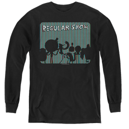 Regular Show, The Rgb Show - Youth Long Sleeve T-Shirt Youth Long Sleeve T-Shirt The Regular Show   