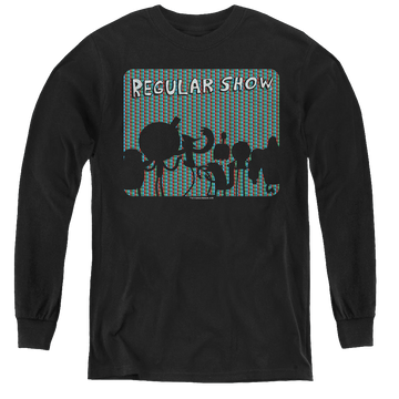 Regular Show, The Rgb Show - Youth Long Sleeve T-Shirt Youth Long Sleeve T-Shirt The Regular Show   