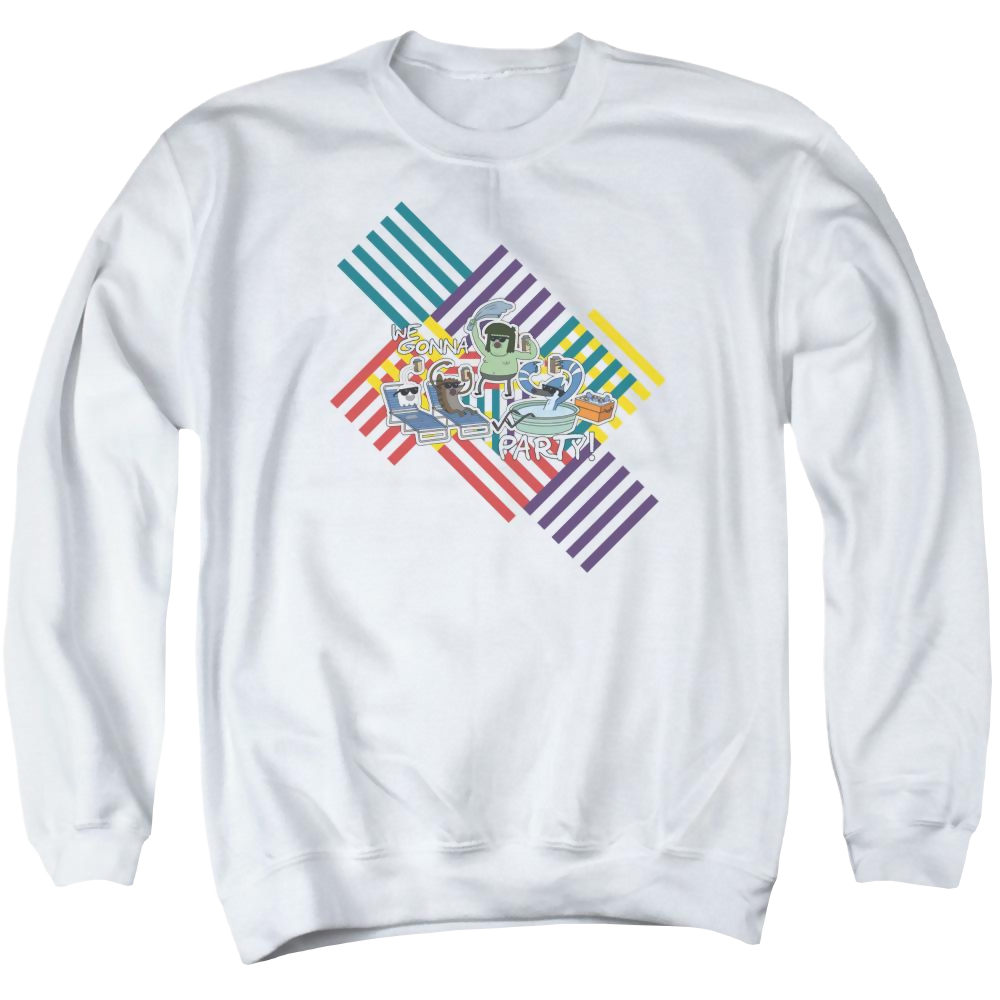 Regular Show We Gonna Party Men's Crewneck Sweatshirt Men's Crewneck Sweatshirt The Regular Show   