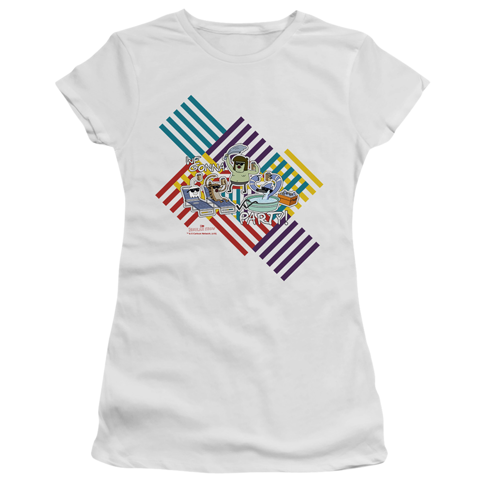 Regular Show We Gonna Party Juniors T-Shirt Juniors T-Shirt The Regular Show   