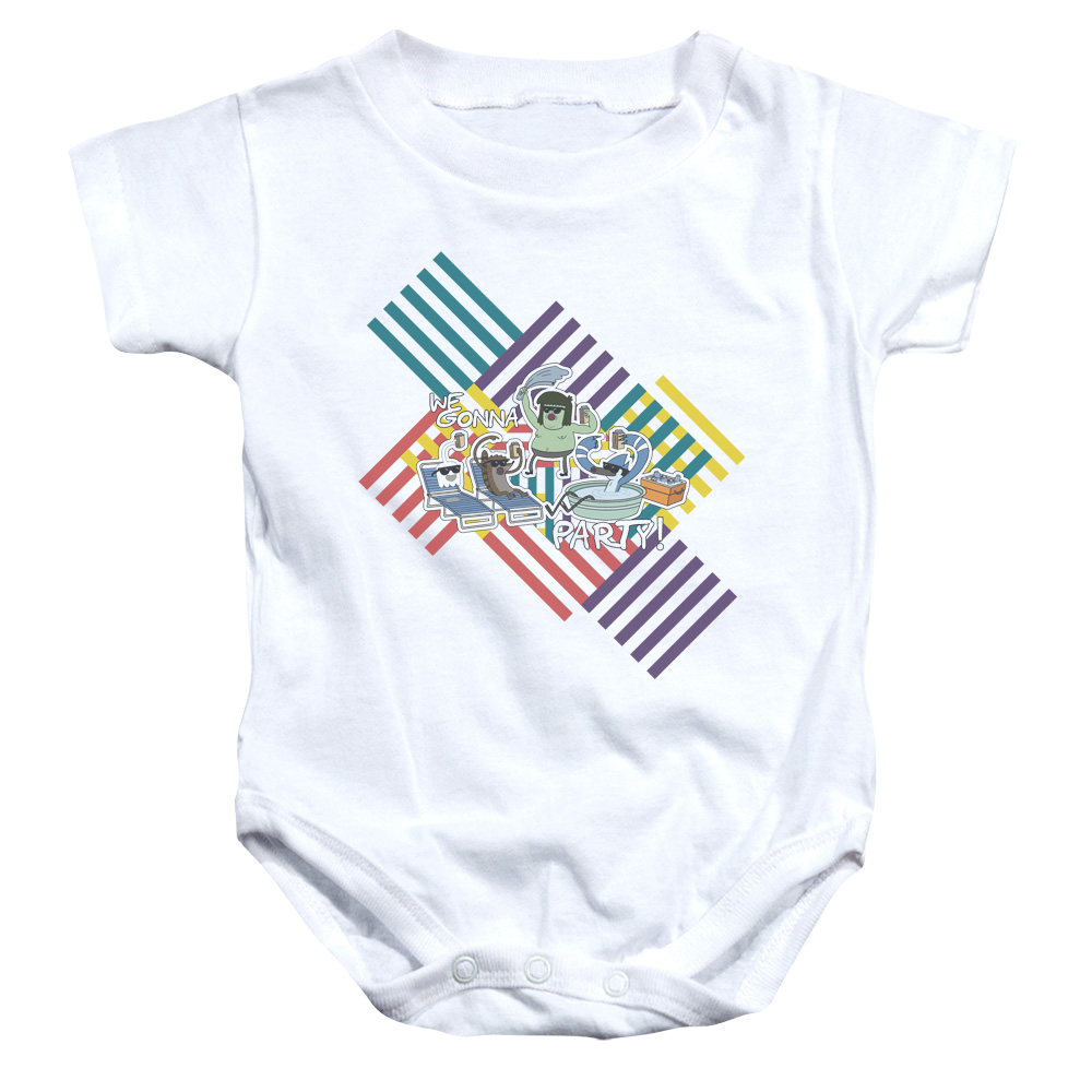 Regular Show, The We Gonna Party - Baby Bodysuit Baby Bodysuit The Regular Show   