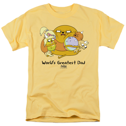 Adventure Time Worlds Greatest Dad - Men's Regular Fit T-Shirt Men's Regular Fit T-Shirt Adventure Time   
