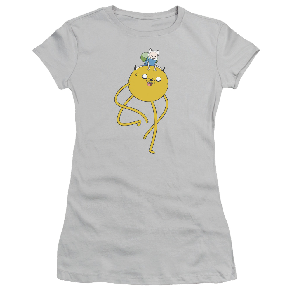 Adventure Time Jake Ride - Juniors T-Shirt Juniors T-Shirt Adventure Time   