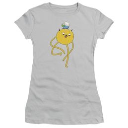Adventure Time Jake Ride - Juniors T-Shirt Juniors T-Shirt Adventure Time   