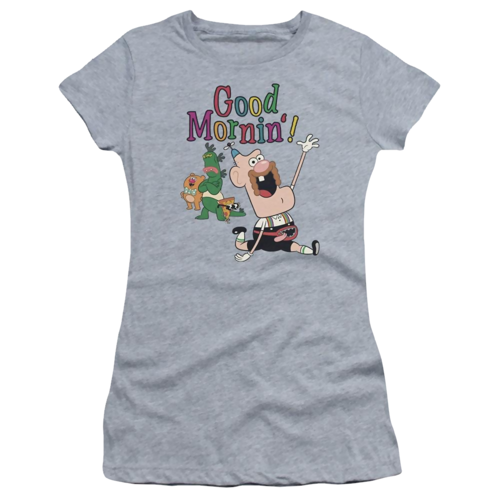 Uncle Grandpa Good Mornin Juniors T-Shirt Juniors T-Shirt Uncle Grandpa   