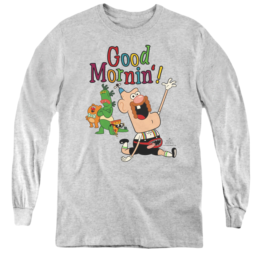 Uncle Grandpa Good Mornin - Youth Long Sleeve T-Shirt Youth Long Sleeve T-Shirt Uncle Grandpa   