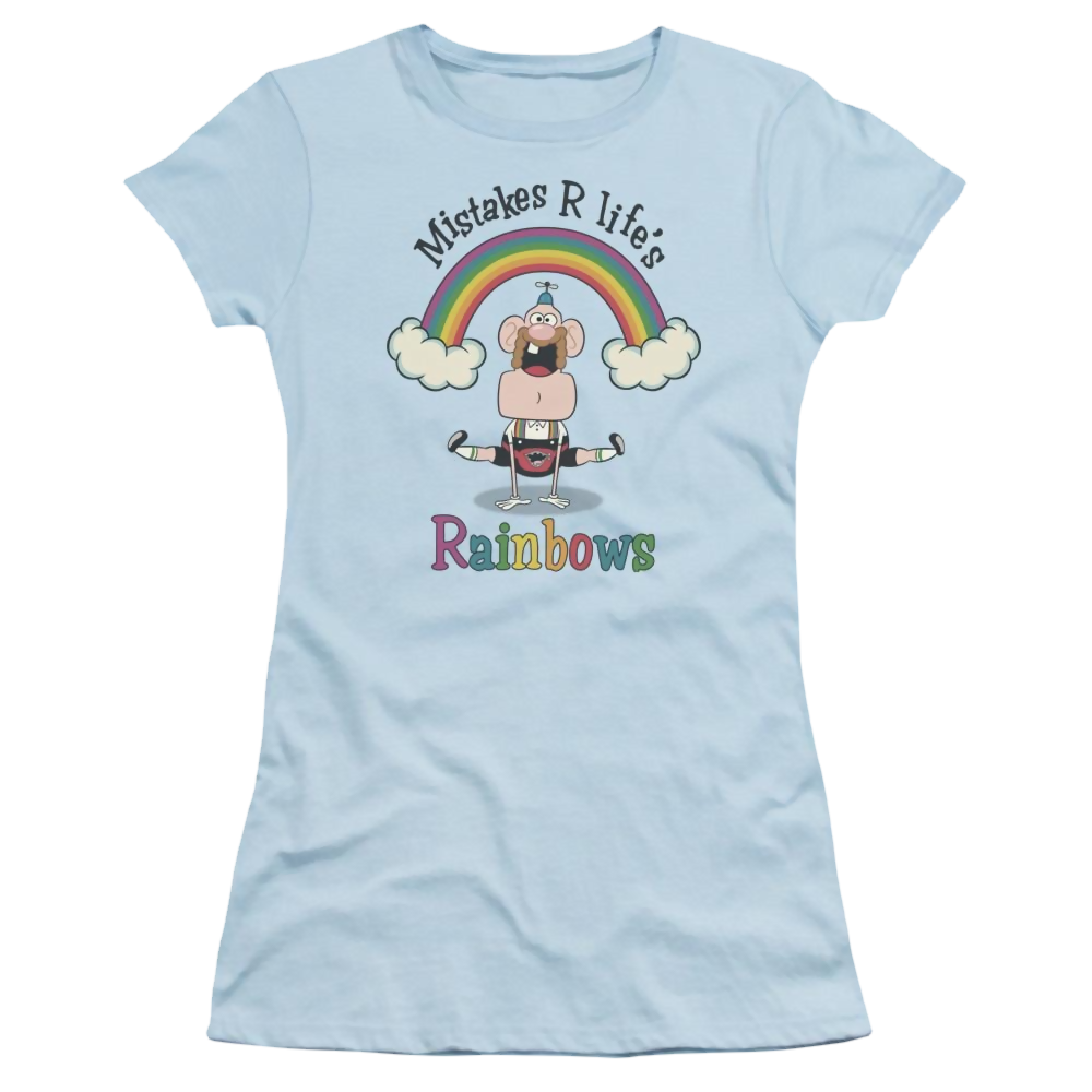 Uncle Grandpa Lifes Rainbows Juniors T-Shirt Juniors T-Shirt Uncle Grandpa   