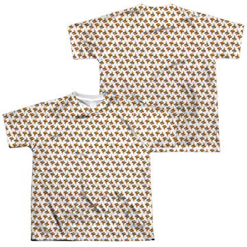 Uncle Grandpa Pizzas youth all-over print t-shirt for ages 8 to 12