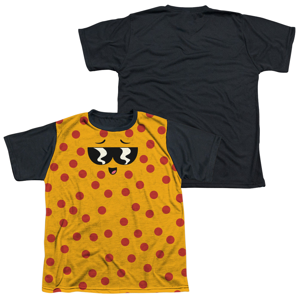 Uncle Grandpa Pizza Face - Youth Black Back T-Shirt Youth Black Back T-Shirt (Ages 8-12) Uncle Grandpa   