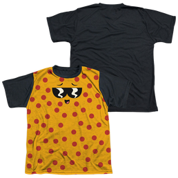 Uncle Grandpa Pizza Face - Youth Black Back T-Shirt Youth Black Back T-Shirt (Ages 8-12) Uncle Grandpa   