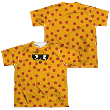 Uncle Grandpa Pizza Face youth all-over print t-shirt for ages 8 to 12