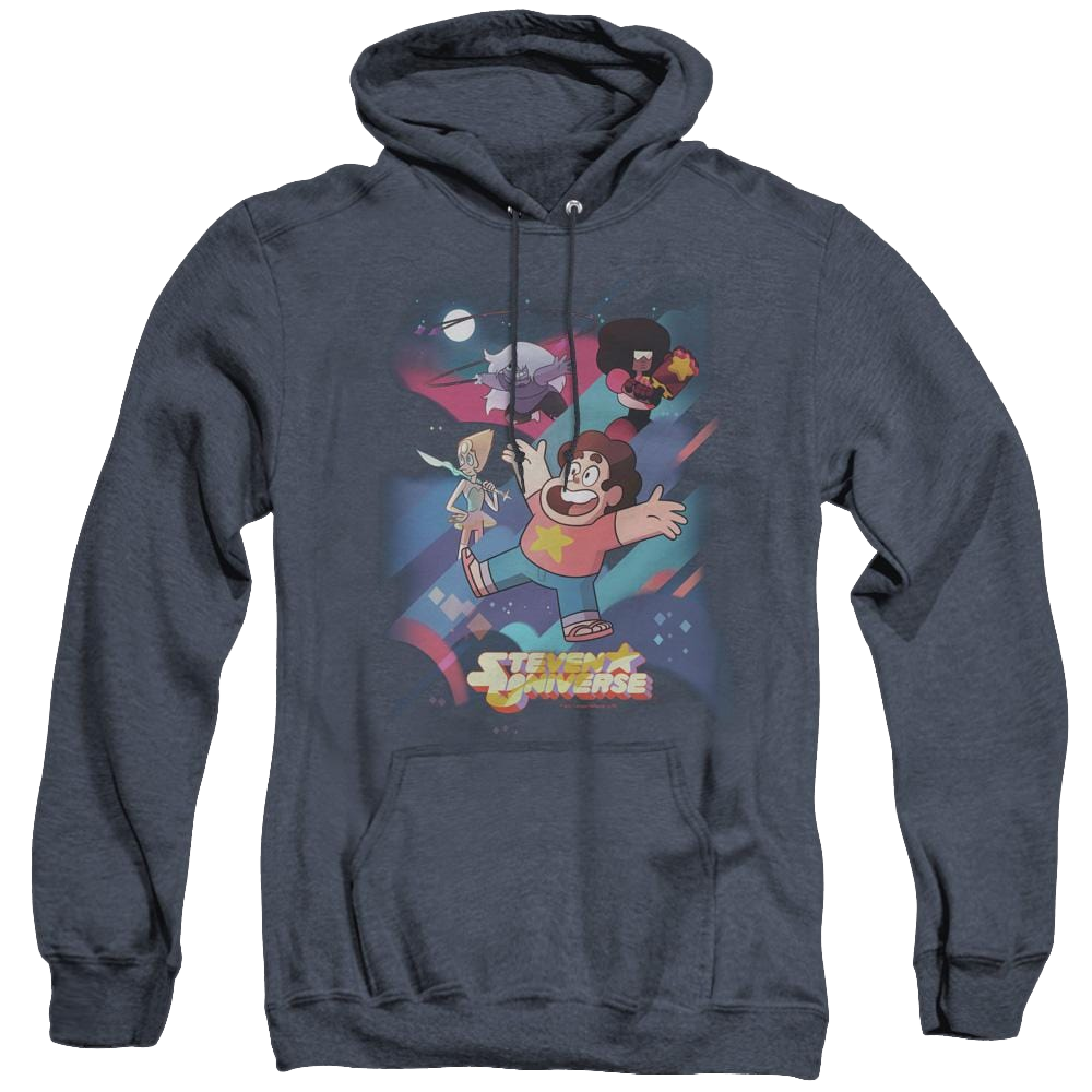 Steven Universe Group Shot - Heather Pullover Hoodie Heather Pullover Hoodie Steven Universe   