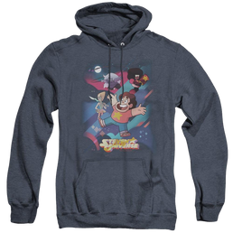 Steven Universe Group Shot - Heather Pullover Hoodie Heather Pullover Hoodie Steven Universe   