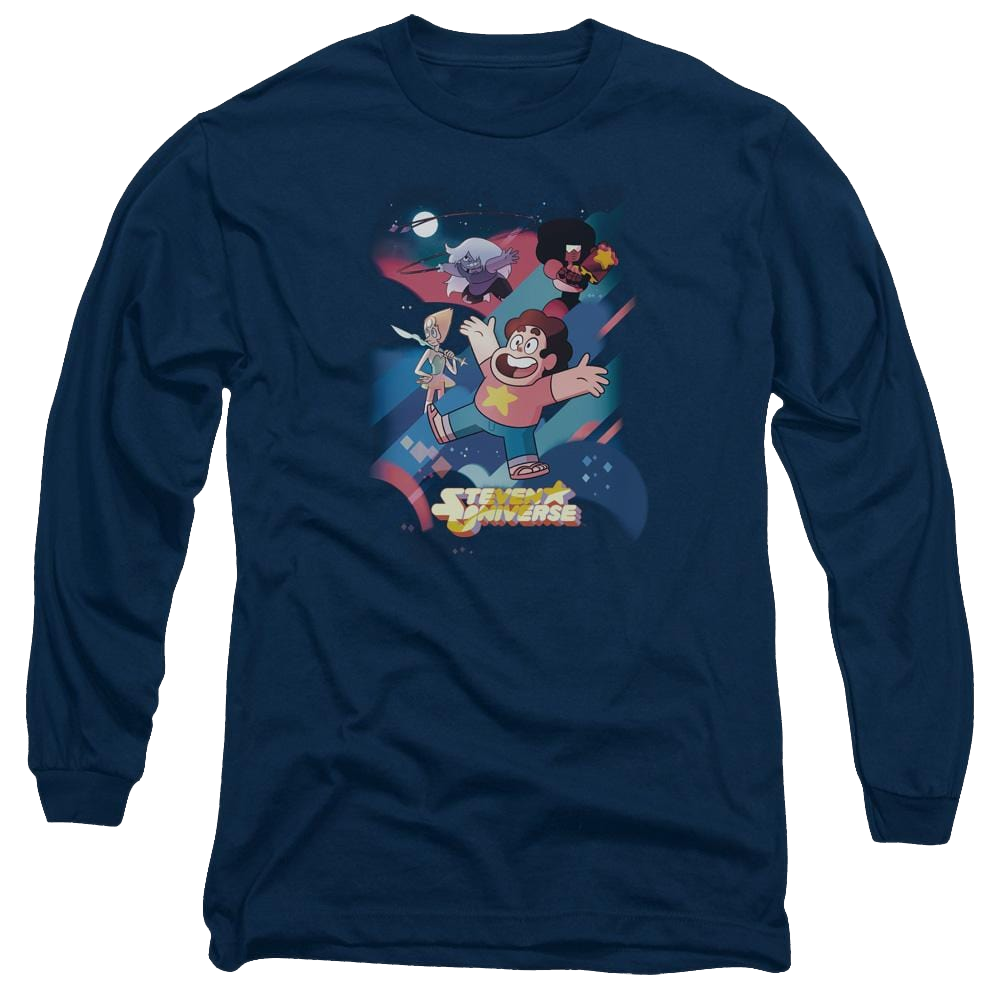 Steven Universe Group Shot Men's Long Sleeve T-Shirt Men's Long Sleeve T-Shirt Steven Universe   