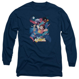 Steven Universe Group Shot Men's Long Sleeve T-Shirt Men's Long Sleeve T-Shirt Steven Universe   