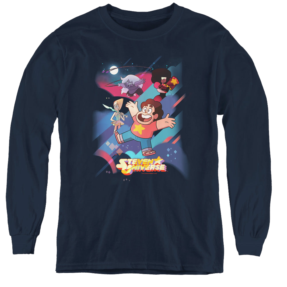 Steven Universe Group Shot - Youth Long Sleeve T-Shirt Youth Long Sleeve T-Shirt Steven Universe   