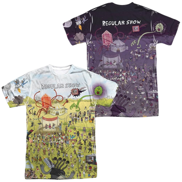 Regular Show Group Shot Men's All Over Print T-Shirt Men's All-Over Print T-Shirt The Regular Show   
