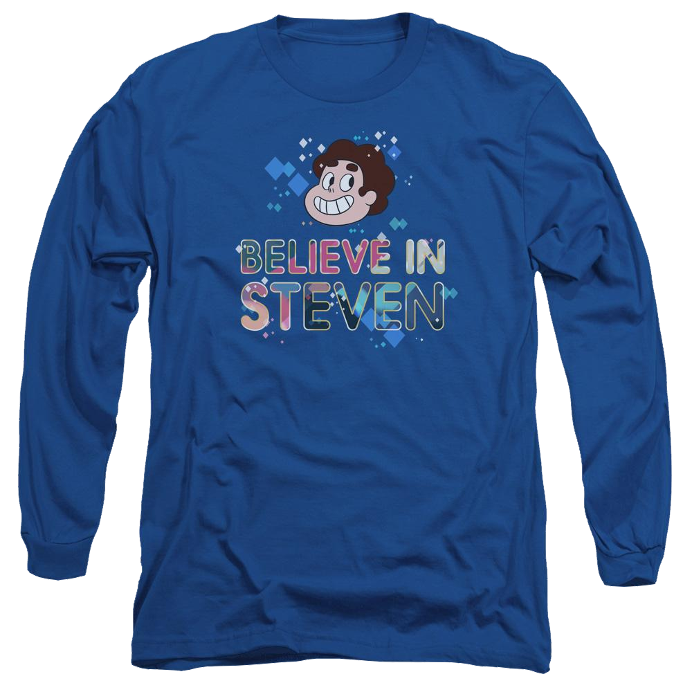 Steven Universe Believe Men's Long Sleeve T-Shirt Men's Long Sleeve T-Shirt Steven Universe   