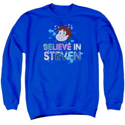 Steven Universe Believe Men's Crewneck Sweatshirt Men's Crewneck Sweatshirt Steven Universe   