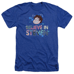 Steven Universe Believe Men's Heather T-Shirt Men's Heather T-Shirt Steven Universe   