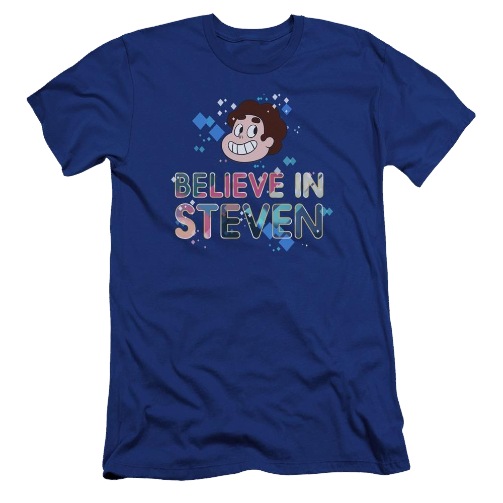 Steven Universe Believe Men's Premium Slim Fit T-Shirt Men's Premium Slim Fit T-Shirt Steven Universe   