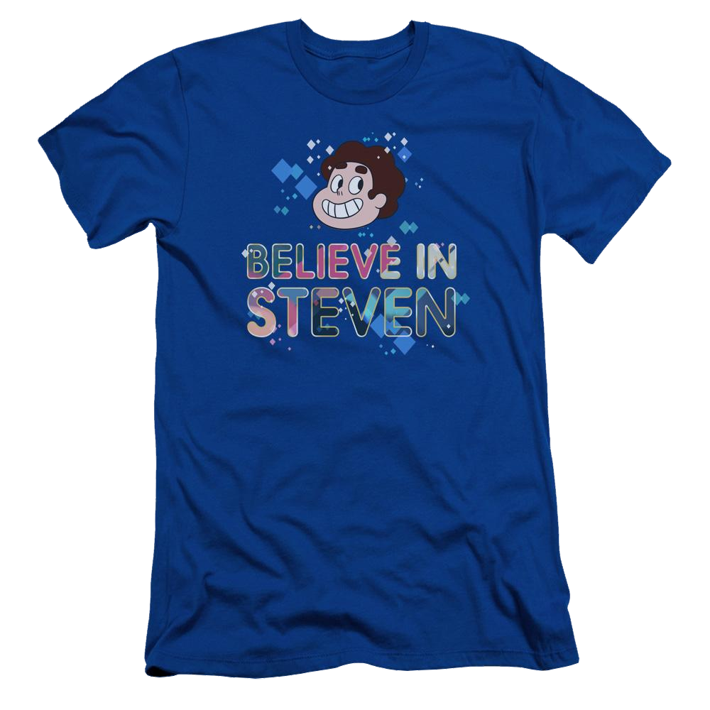 Steven Universe Believe Men's Slim Fit T-Shirt Men's Slim Fit T-Shirt Steven Universe   