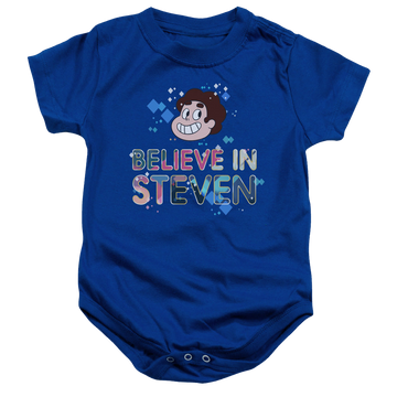 Royal baby bodysuit with Steven Universe Believe graphic
