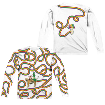 Uncle Grandpa Rainbows men's all-over print long sleeve