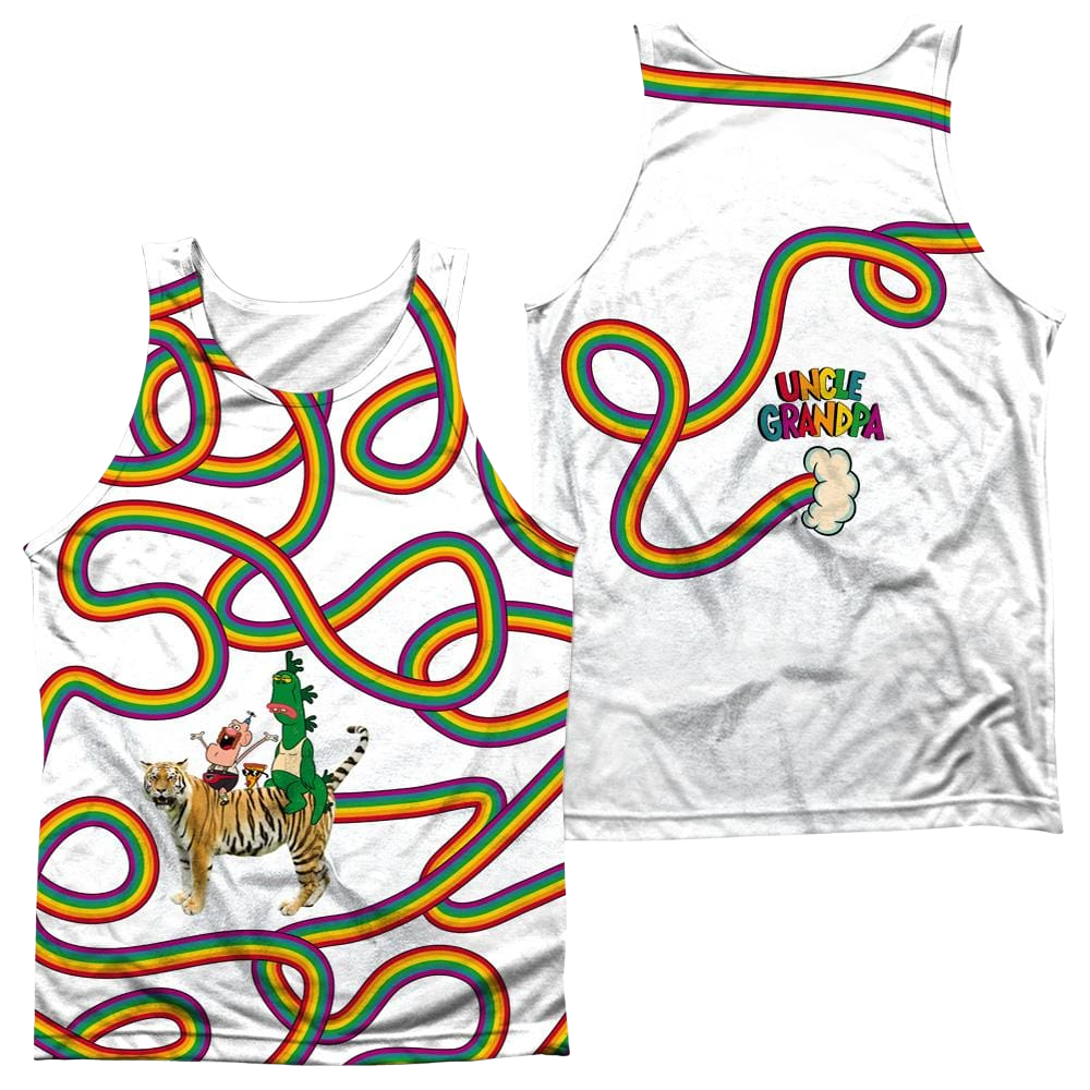 Uncle Grandpa Rainbows Men's All Over Print Tank Men's All Over Print Tank Uncle Grandpa   