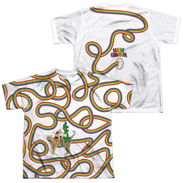 Uncle Grandpa Rainbows (Front/Back Print) - Youth All-Over Print T-Shirt Youth All-Over Print T-Shirt (Ages 8-12) Uncle Grandpa   