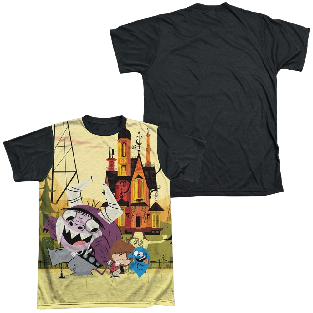 Foster's Home for Imaginary Friends Funny Friends - Men's Black Back T-Shirt Men's Black Back T-Shirt Foster's Home for Imaginary Friends   