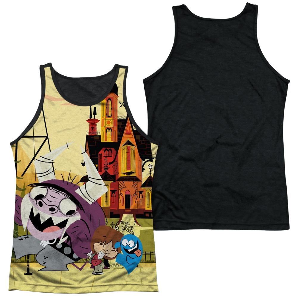 Foster's Home for Imaginary Friends Funny Friends Men's Black Back Tank Men's Black Back Tank Foster's Home for Imaginary Friends   
