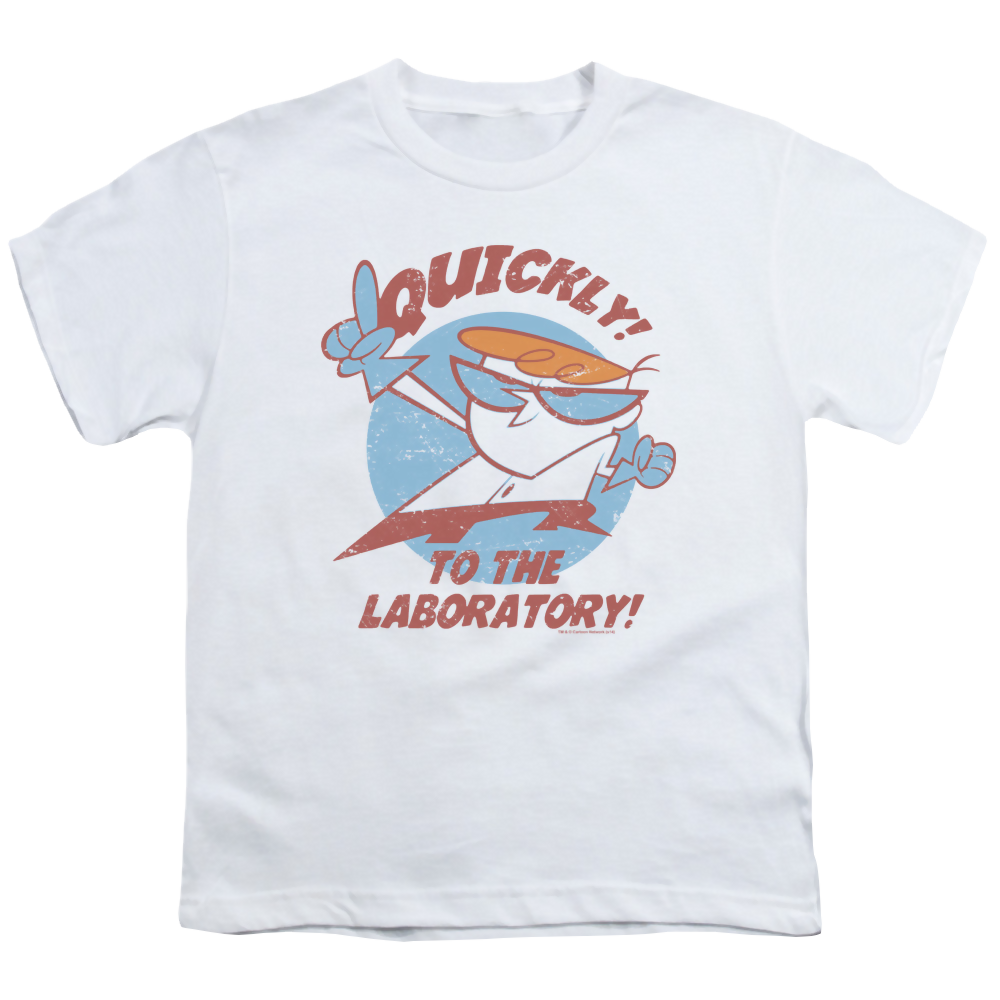 Dexter's Laboratory Quickly - Youth T-Shirt Youth T-Shirt (Ages 8-12) Dexter's Laboratory   