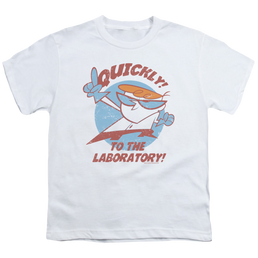 Dexter's Laboratory Quickly - Youth T-Shirt Youth T-Shirt (Ages 8-12) Dexter's Laboratory   