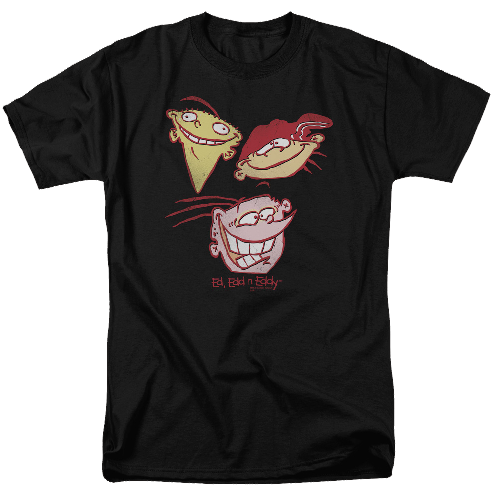 Ed, Edd n Eddy Three Heads - Men's Regular Fit T-Shirt Men's Regular Fit T-Shirt Ed, Edd n Eddy   