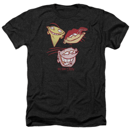 Ed, Edd n Eddy Three Heads - Men's Heather T-Shirt Men's Heather T-Shirt Ed, Edd n Eddy   