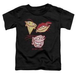 Ed, Edd n Eddy Three Heads - Toddler T-Shirt Toddler T-Shirt Ed, Edd n Eddy   