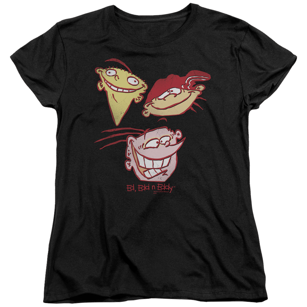 Ed, Edd n Eddy Three Heads - Women's T-Shirt Women's T-Shirt Ed, Edd n Eddy   