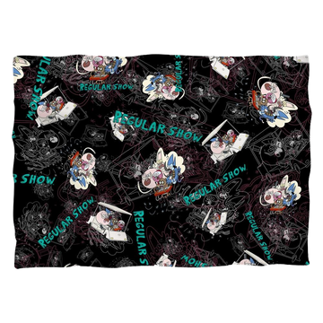 Regular Show Golf Cart Ride Pillow Case Pillow Cases The Regular Show   