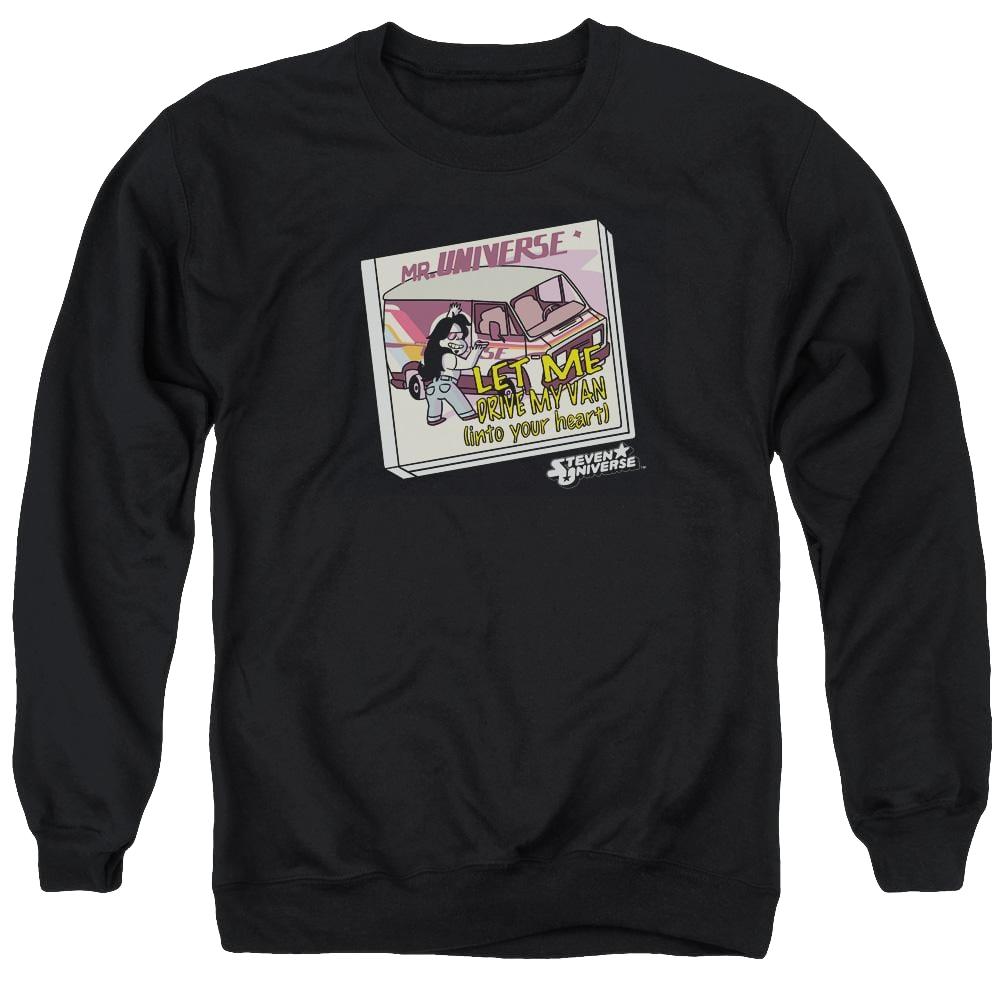 Steven Universe Mr. Universe Men's Crewneck Sweatshirt Men's Crewneck Sweatshirt Steven Universe   
