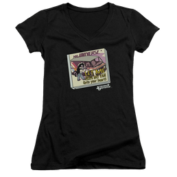 Steven Universe Mr. Universe Juniors V-Neck T-Shirt Juniors V-Neck T-Shirt Steven Universe   