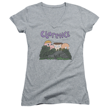 Clarence Gang - Juniors V-Neck T-Shirt Juniors V-Neck T-Shirt Clarence   