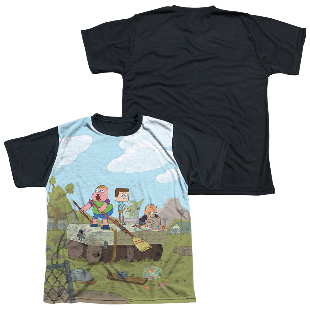 Clarence Boat - Youth Black Back T-Shirt Youth Black Back T-Shirt (Ages 8-12) Clarence   