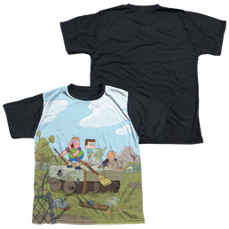 Clarence Boat - Youth Black Back T-Shirt Youth Black Back T-Shirt (Ages 8-12) Clarence   