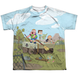 Clarence Boat - Youth All-Over Print T-Shirt Youth All-Over Print T-Shirt (Ages 8-12) Clarence   