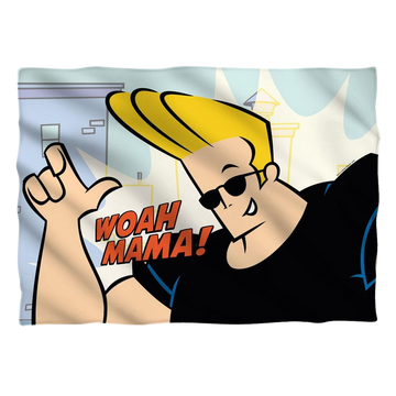 Johnny Bravo Woah Mama pillow case