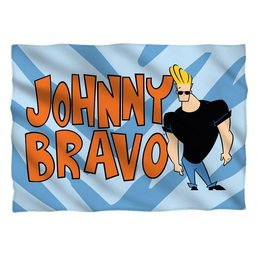 Johnny Bravo Logo - Pillow Case Pillow Cases Johnny Bravo   